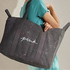 Victoria’s Secret PINK Canvas Speckled Tote (NWT)